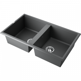 Omoikiri Tedori 86-2-PL Tetogranit/платина