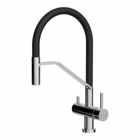 Omoikiri Akeno C-BL латунь/хром/черный