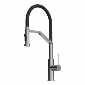 Omoikiri Makkari 2 Plus-SB-BN-BL латунь/нержавеющая сталь/черный