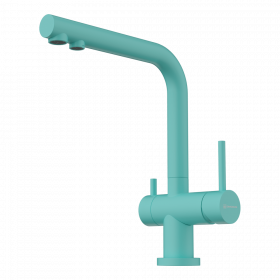 Omoikiri Nagano-AZ латунь/azur blue