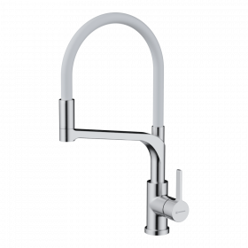 Omoikiri Sinto 2 Plus-BN-WH латунь/нержавеющая сталь/белый