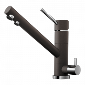 Omoikiri Tonami-DC латунь/темный шоколад