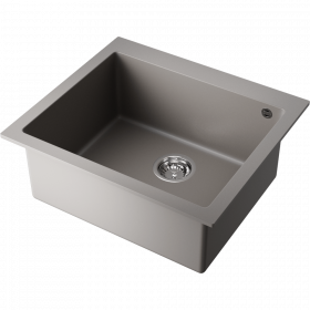 Omoikiri Bosen 57-GR Tetogranit/leningrad grey