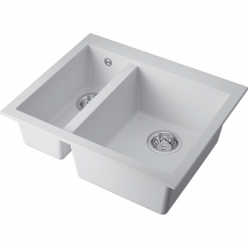 Omoikiri Bosen 59-2-WH Tetogranit/белый