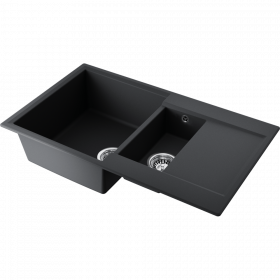 Omoikiri Daisen 86-2-BL Artgranit/черный