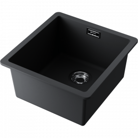 Omoikiri Kata 40-U-BL Artgranit/черный