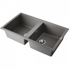 Omoikiri Kitagawa 86-2-GR Artceramic/leningrad grey