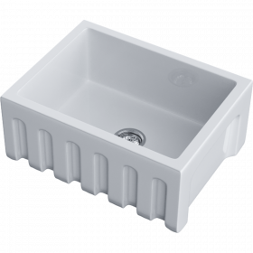 Omoikiri Mikura 61-WH Glossy Natceramic/белый глянцевый