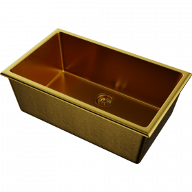 Omoikiri Okinoshima 76-U/I-G Matt Natceramic/золото матовое