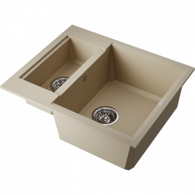 Omoikiri Sakaime 60-2-CH Tetogranit/шампань