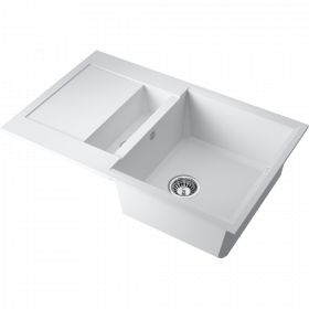 Omoikiri Sakaime 78-2-WH Tetogranit/белый