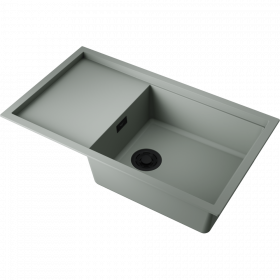 Omoikiri Sintesi 86-WG Artceramic/wind green