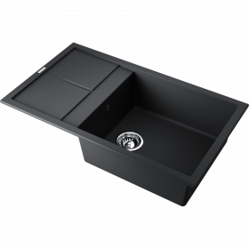 Omoikiri Sumi 86-BL Tetogranit/черный