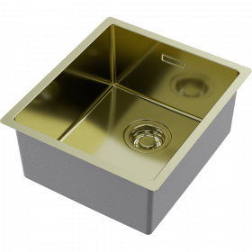 Omoikiri Tadzava 39-U/I-LG нерж. сталь/светлое золото