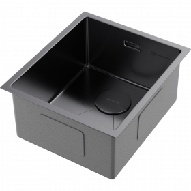 Omoikiri Taki 38-U/IF-GM нерж. сталь/вороненая сталь