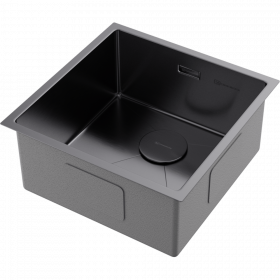 Omoikiri Taki 44-U/IF-GM нерж. сталь/вороненая сталь