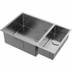 Omoikiri Taki 69-2-U/IF-L Side-IN нерж. сталь/нержавеющая сталь