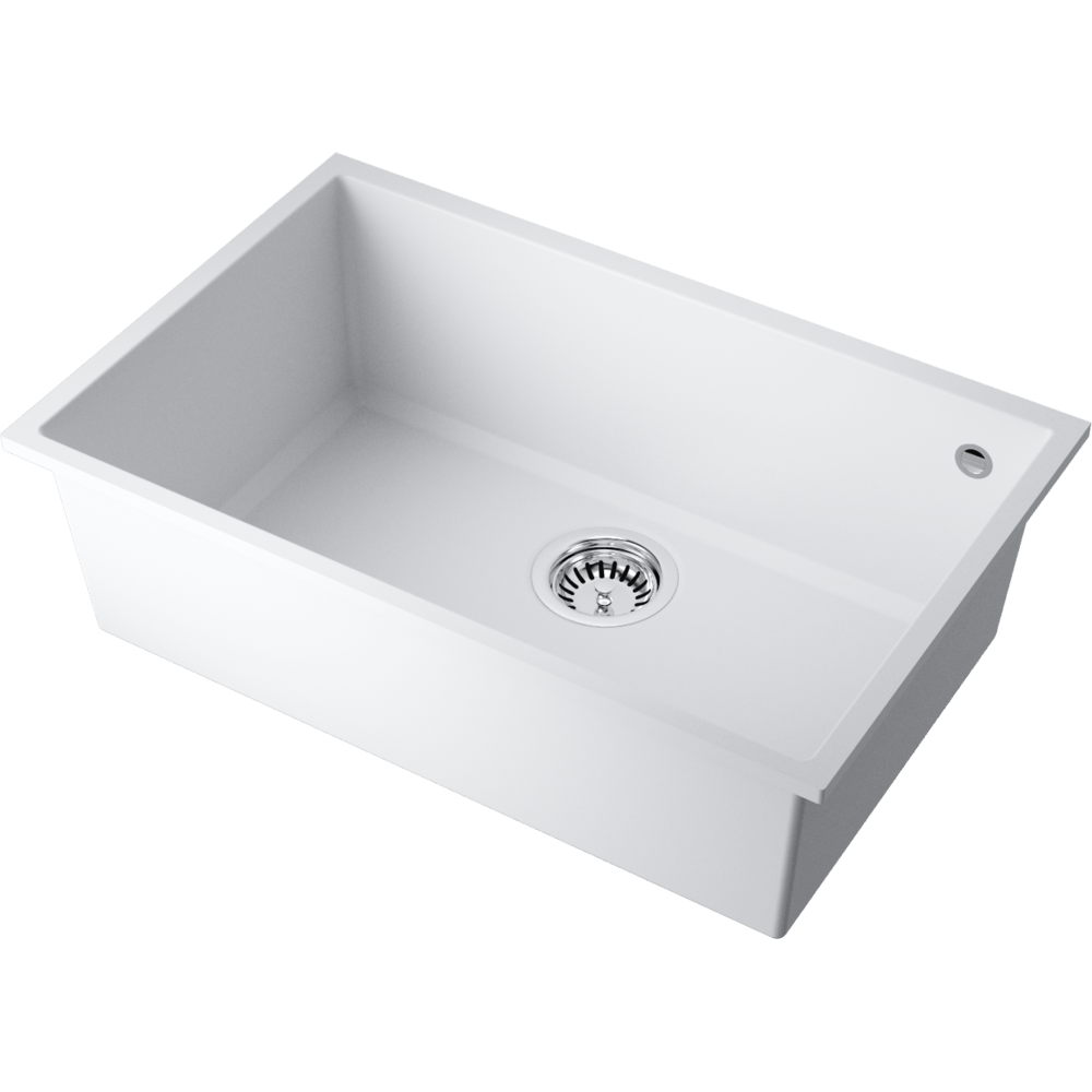 Omoikiri Tedori 66-U-WH Tetogranit/белый