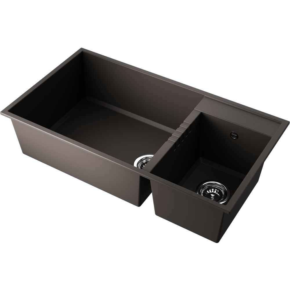 Omoikiri Tedori 85-2-U-ES Tetogranit/espresso