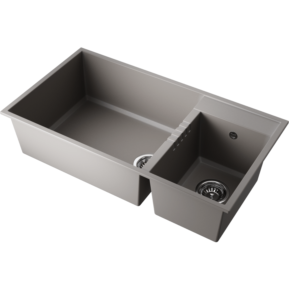 Omoikiri Tedori 85-2-U-GR Tetogranit/leningrad grey