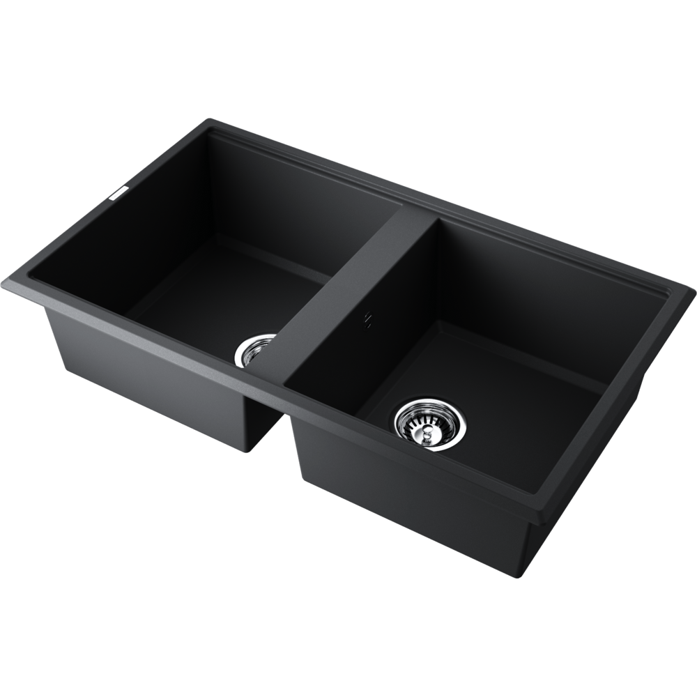 Omoikiri Tedori 86-2-BL Tetogranit/черный