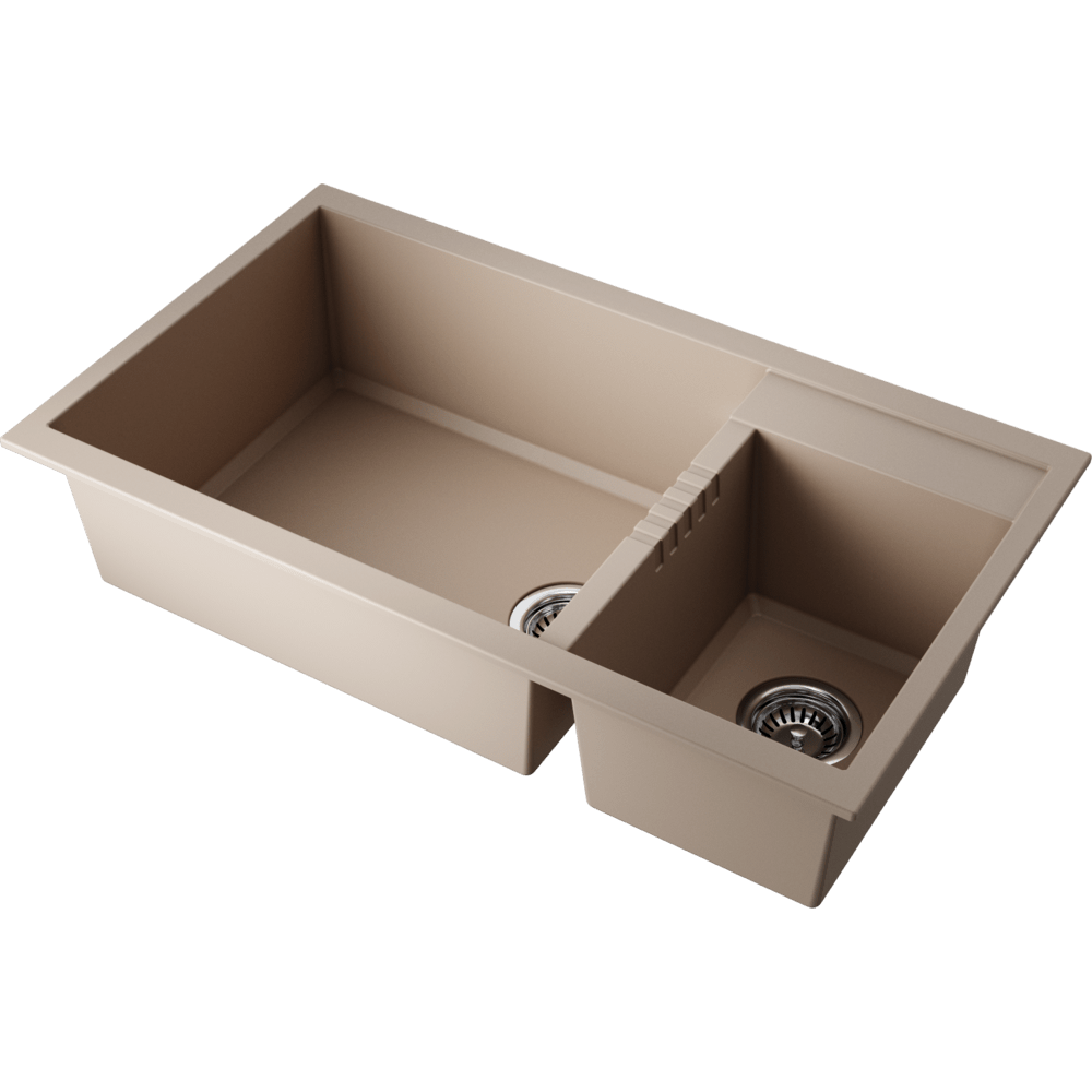 Omoikiri Tedori 86-2-LB-SA Tetogranit/бежевый