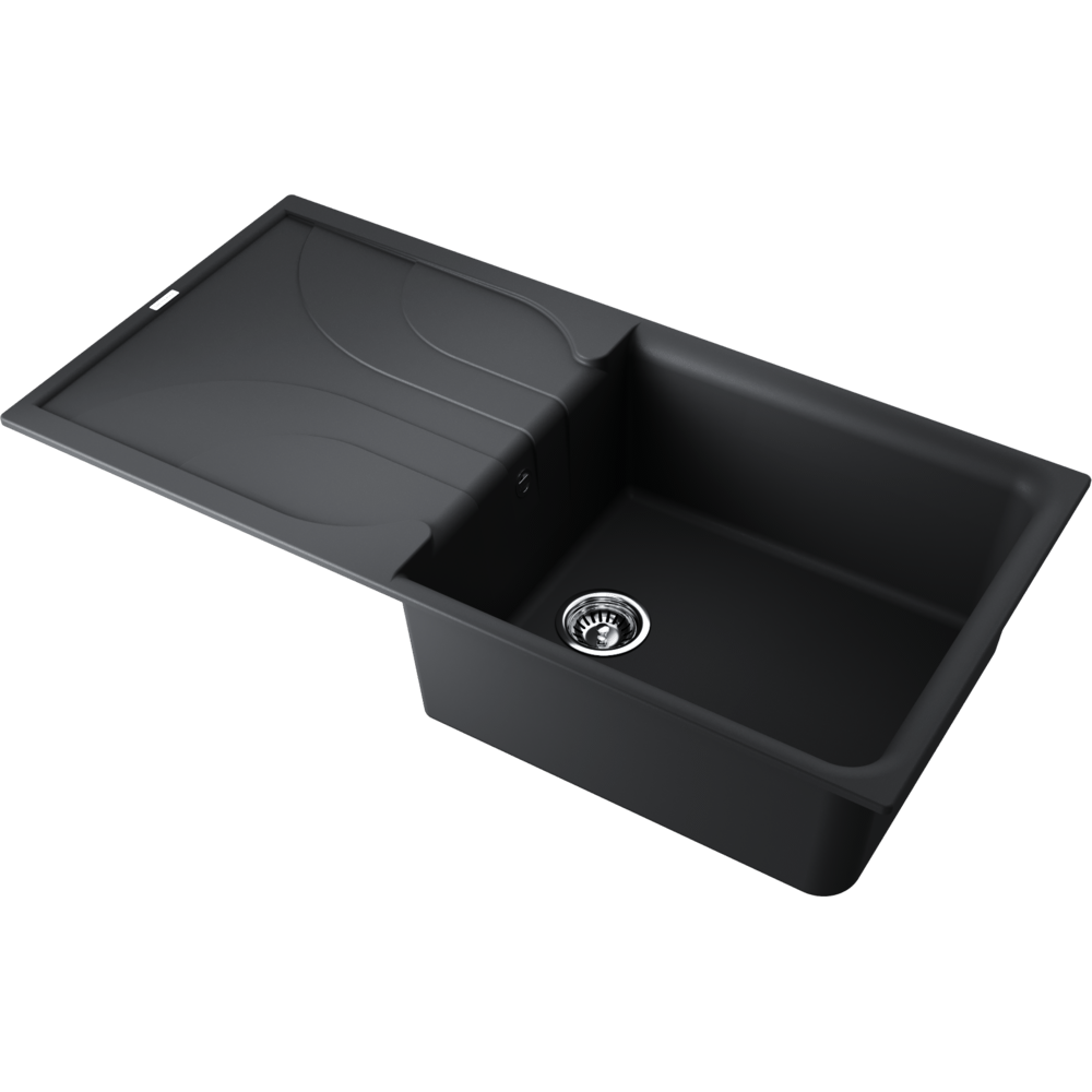 Omoikiri Yasugata 100-BL Tetogranit/черный