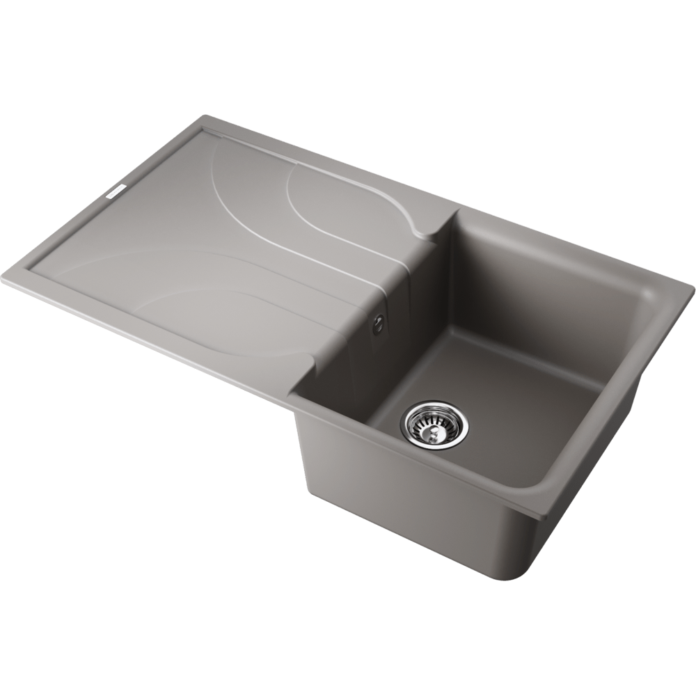 Omoikiri Yasugata 86-GR Tetogranit/leningrad grey