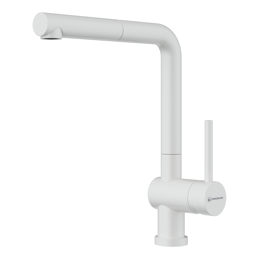 Omoikiri Akashi-S-WH латунь/белый