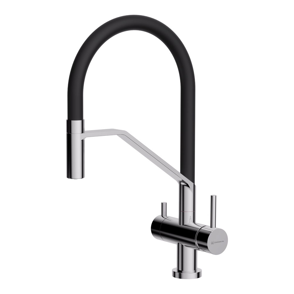 Omoikiri Akeno C-BL латунь/хром/черный