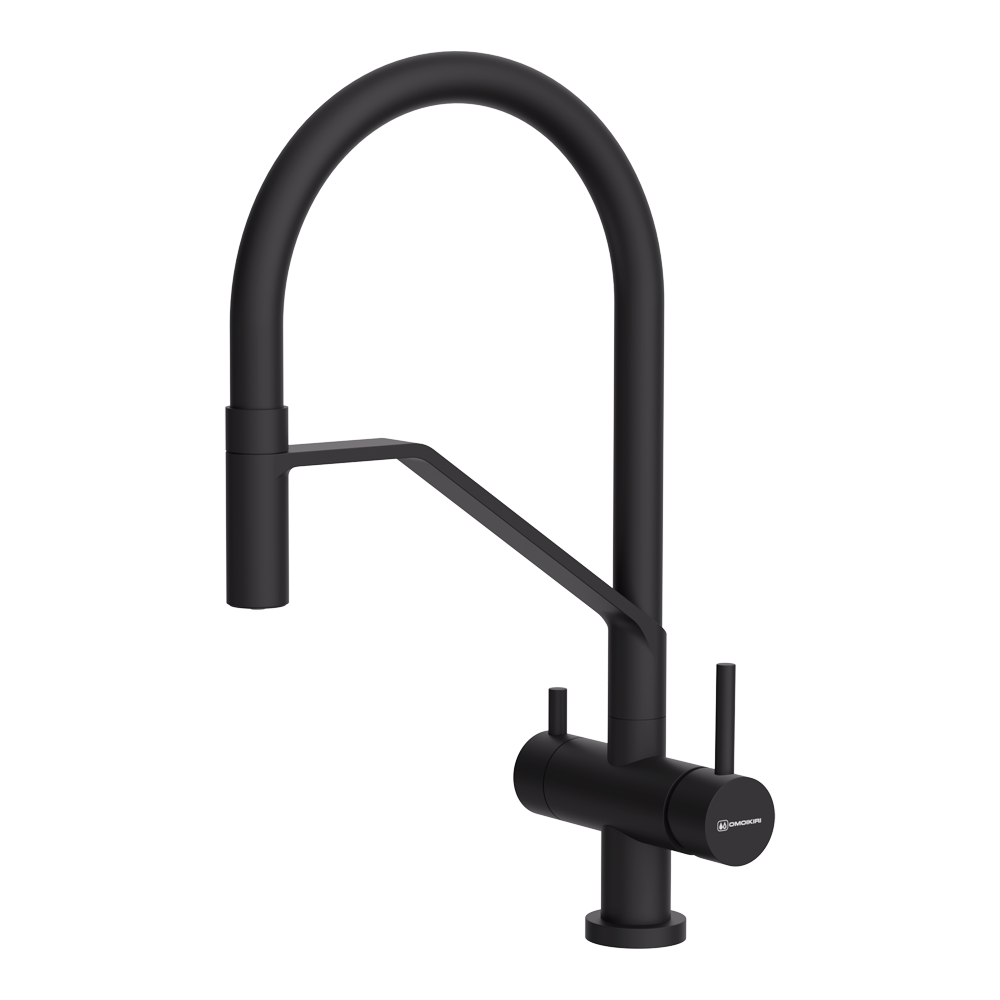 Omoikiri Akeno GB-BL латунь/графит/черный