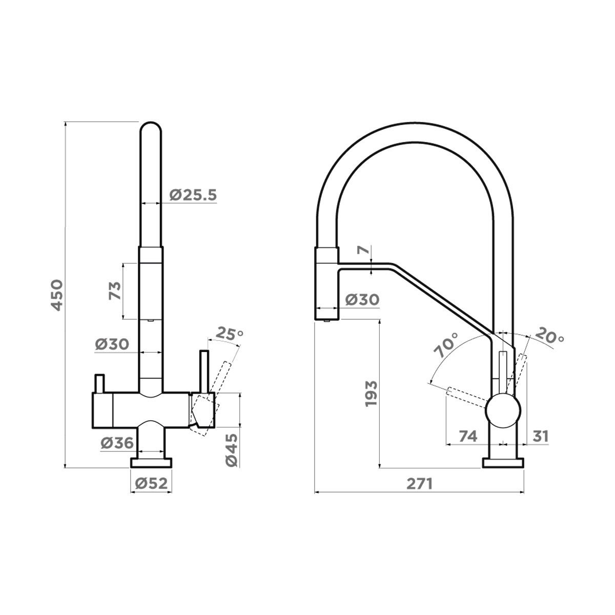 Omoikiri Akeno GB-BL латунь/графит/черный