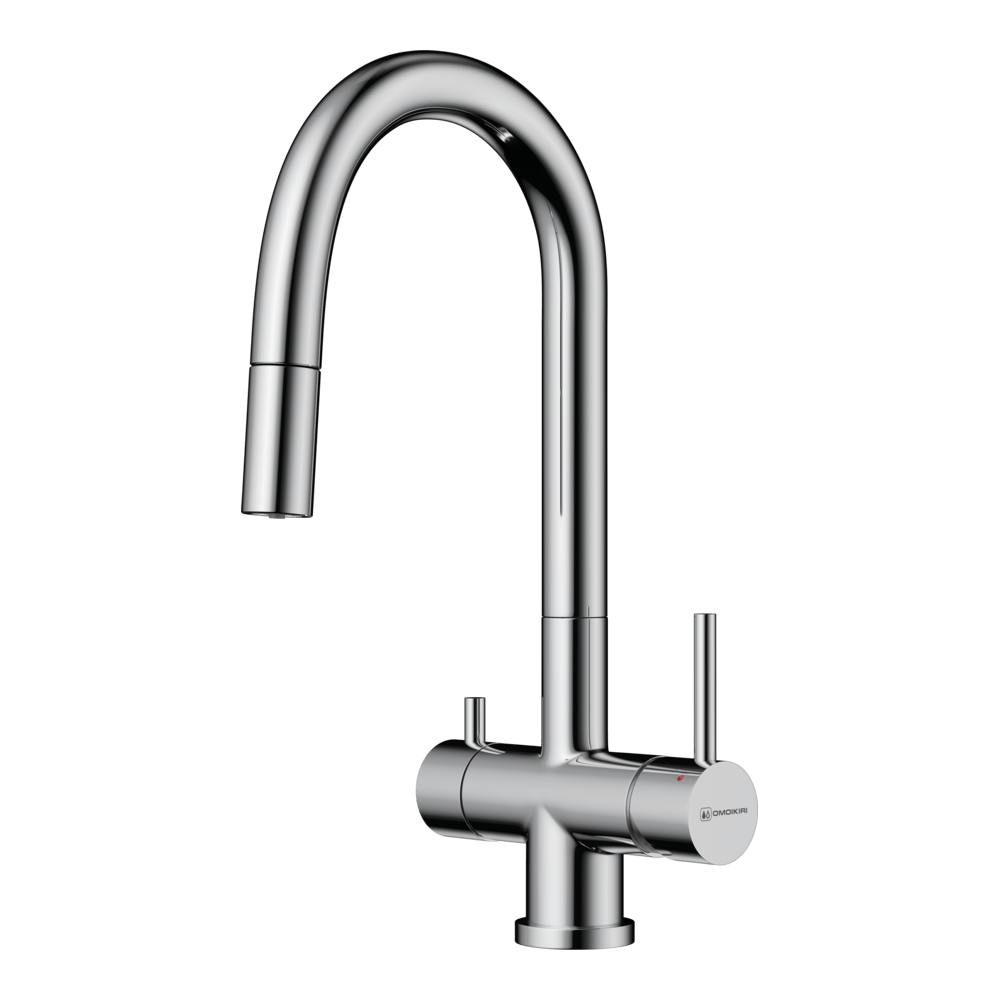 Omoikiri Akita-S-C латунь/хром