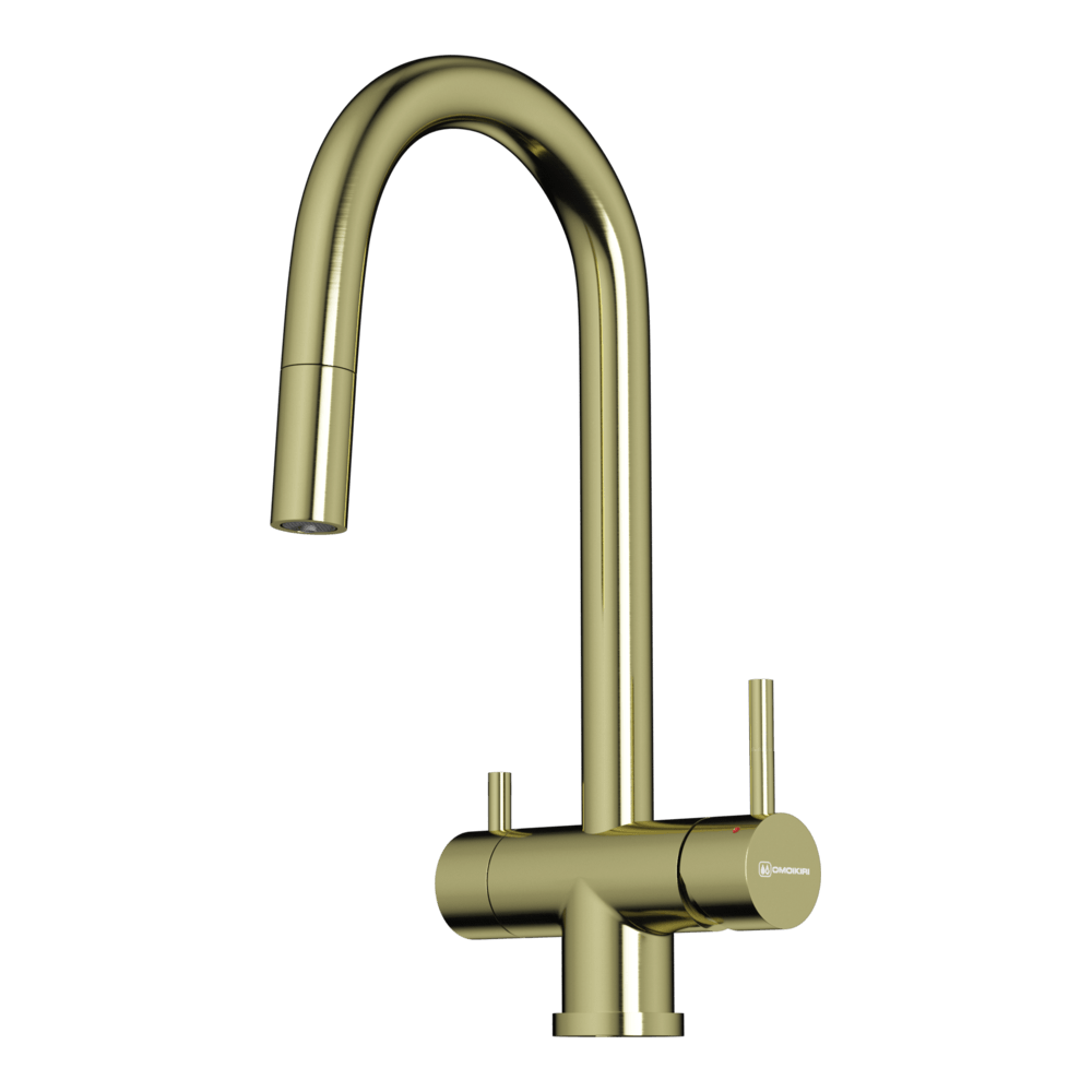 Omoikiri Akita-S-LG латунь/светлое золото