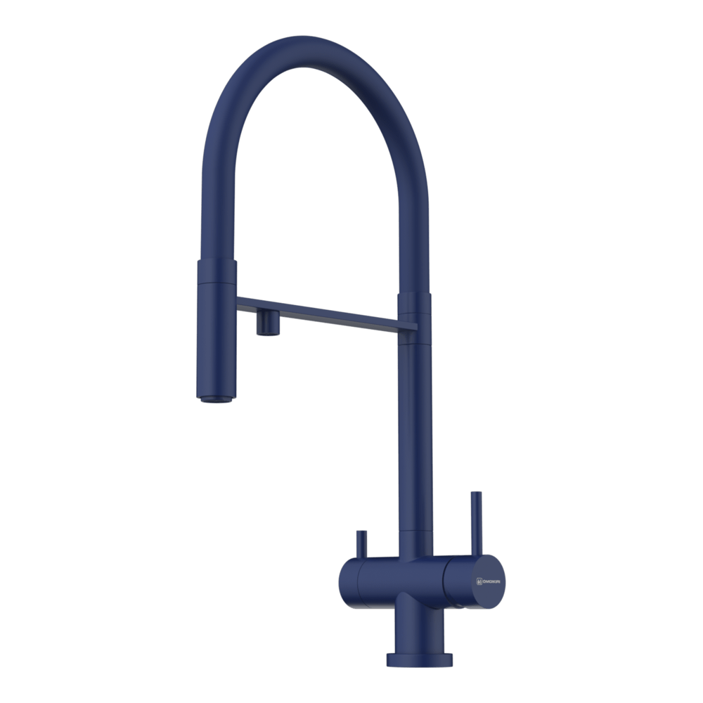 Omoikiri Kanto-IB латунь/indigo blue