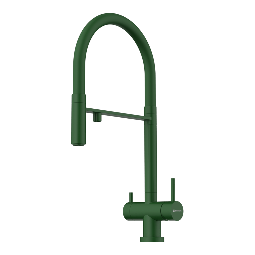 Omoikiri Kanto-RG латунь/royal green