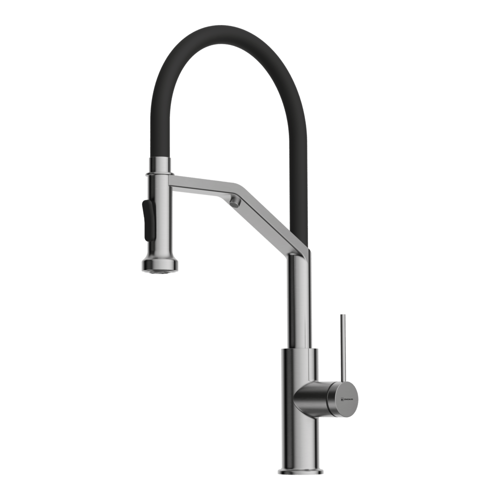 Omoikiri Makkari 2 Plus-SB-BN-BL латунь/нержавеющая сталь/черный