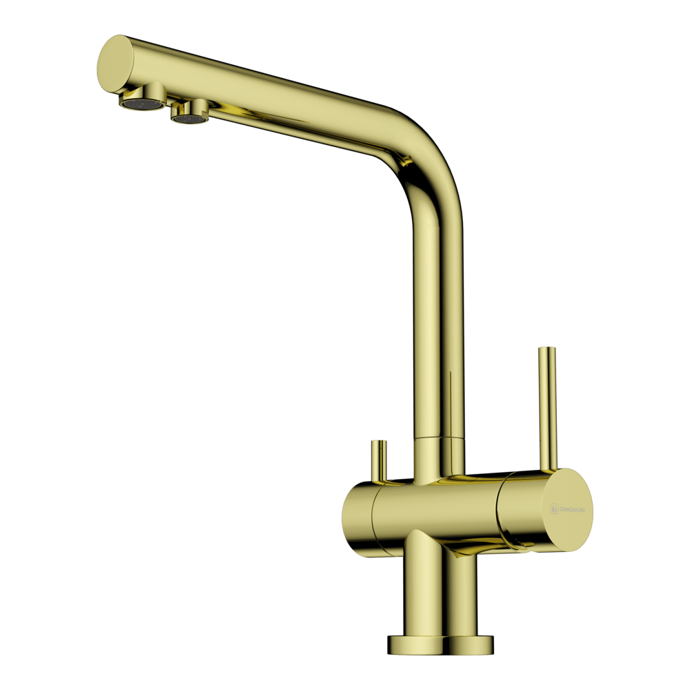 Omoikiri Nagano-LG латунь/светлое золото