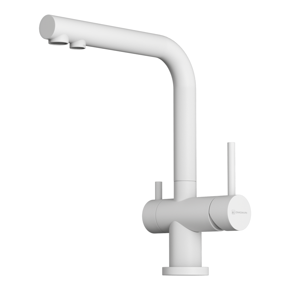 Omoikiri Nagano-P-WH латунь/белый