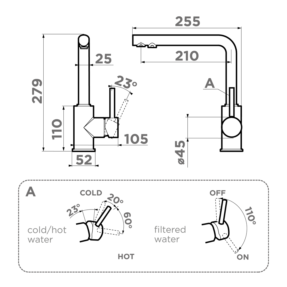 Omoikiri Nakagawa 2 Plus-AZ латунь/azur blue