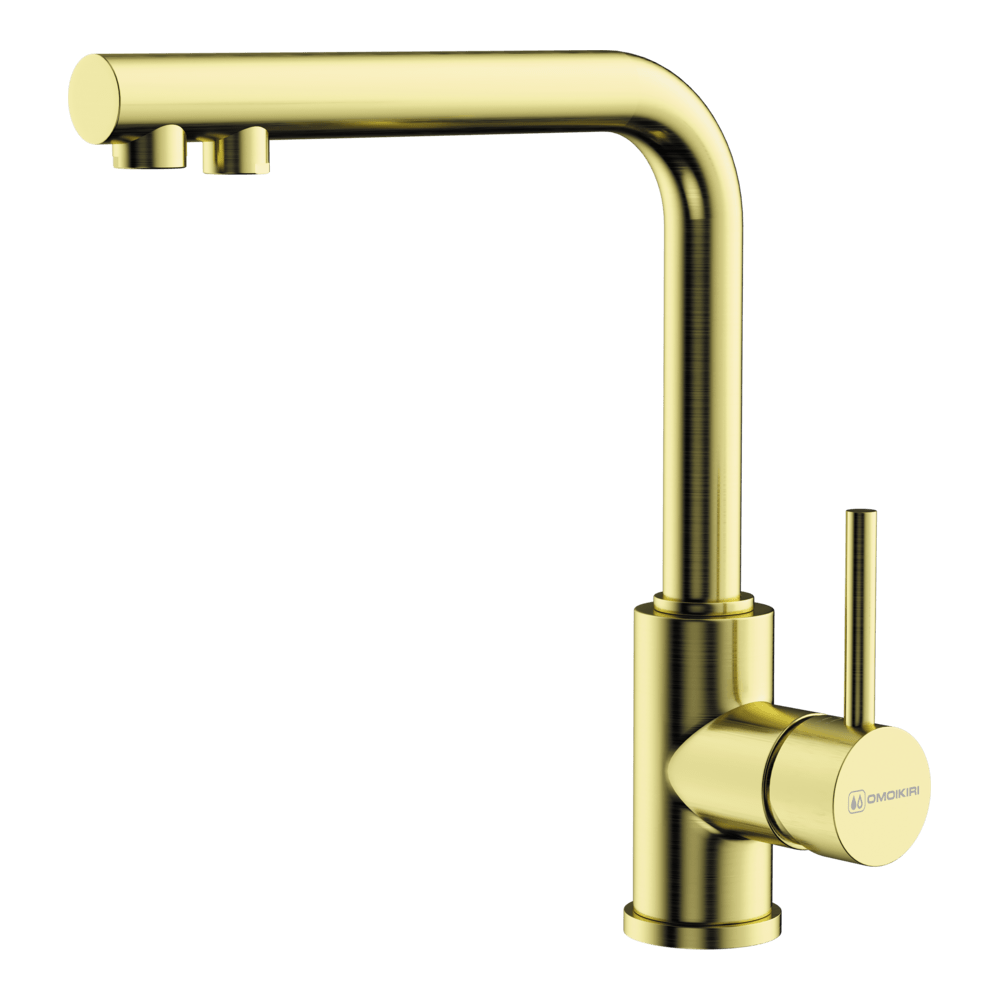 Omoikiri Nakagawa 2 Plus-LG латунь/светлое золото