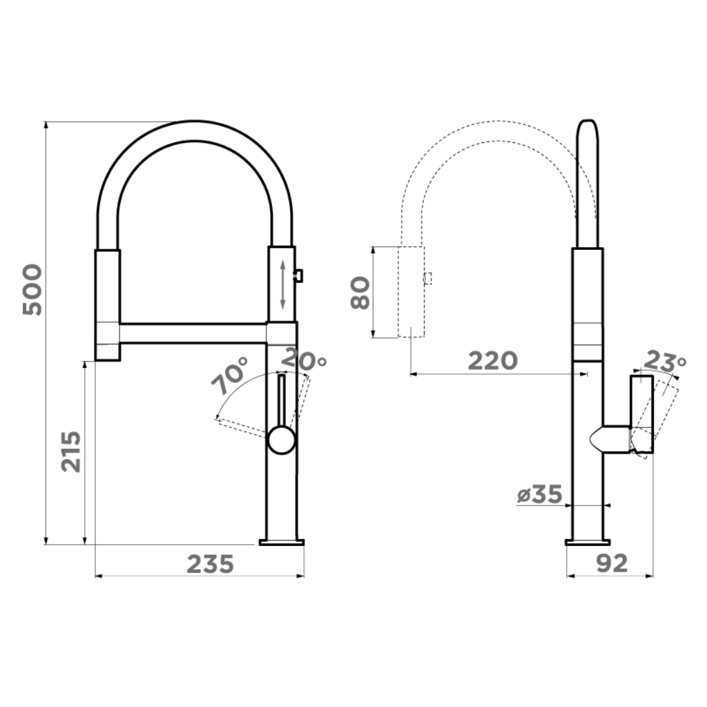 Omoikiri Osaka-BN-BL латунь/нержавеющая сталь/черный