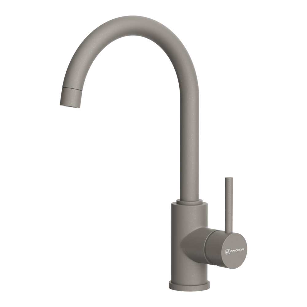 Omoikiri Shinagawa-P-GR латунь/leningrad grey