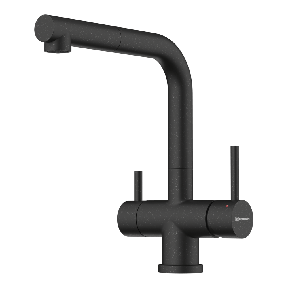 Omoikiri Takamatsu-S-BL латунь/черный