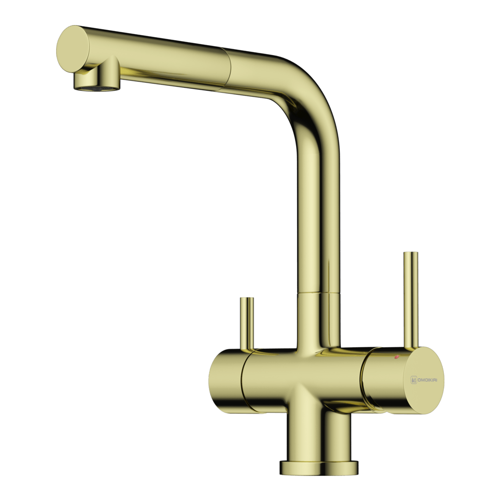 Omoikiri Takamatsu-S-LG латунь/светлое золото