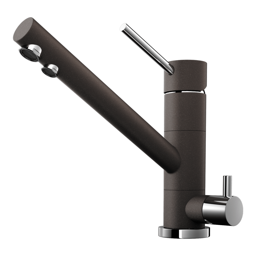 Omoikiri Tonami-DC латунь/темный шоколад