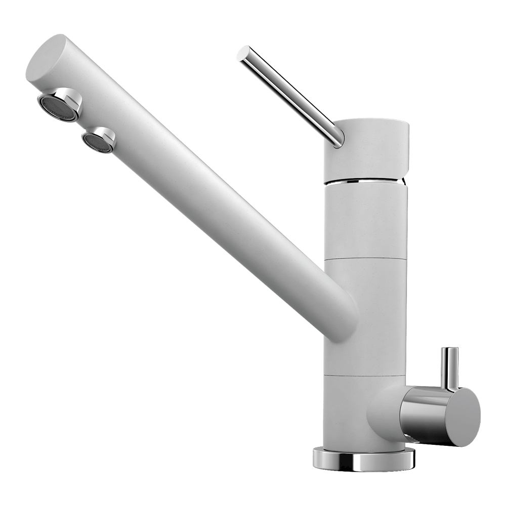 Omoikiri Tonami-WH латунь/белый