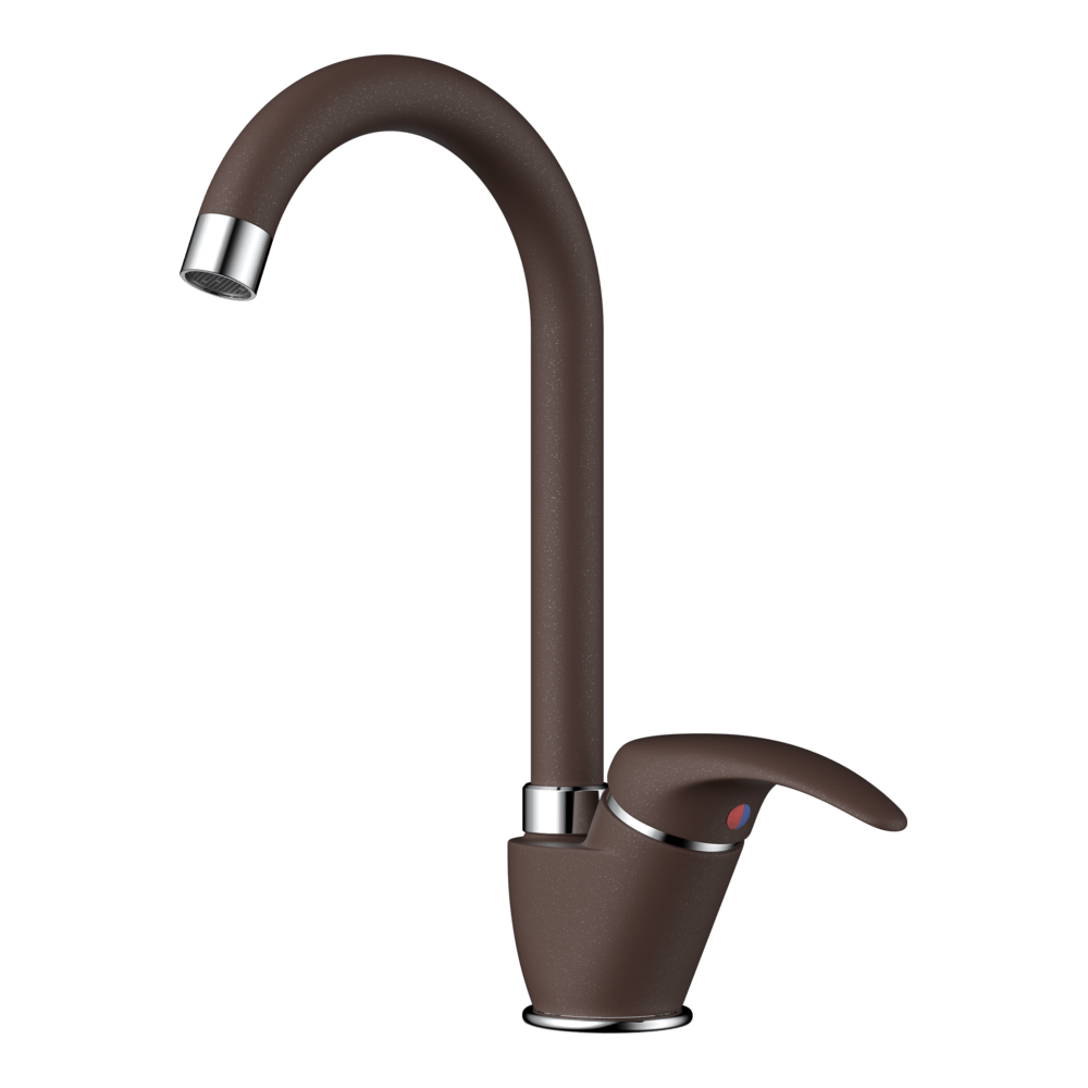 Omoikiri Umi-DC латунь/темный шоколад