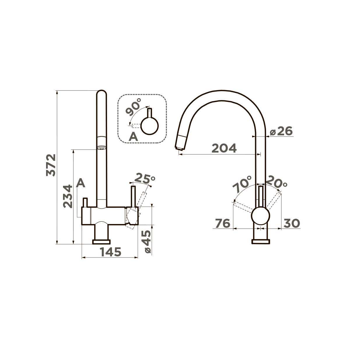 Omoikiri Yamada-P-PA латунь/пастила