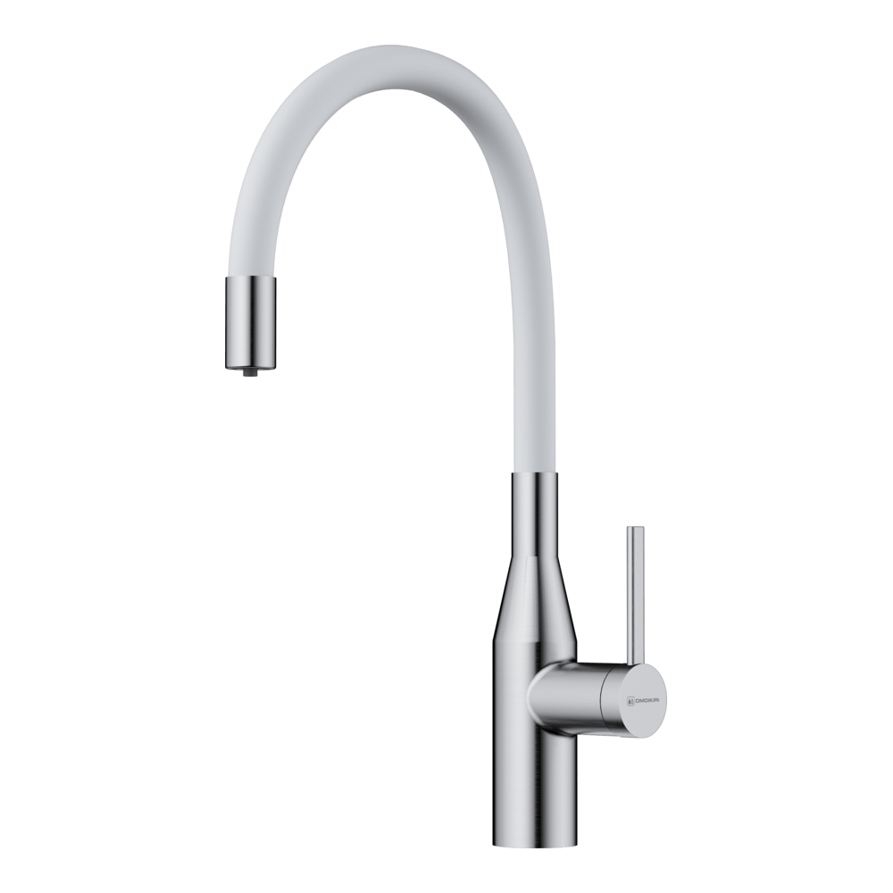 Omoikiri Yatomi 2 Plus BN-WH латунь/нержавеющая сталь/белый